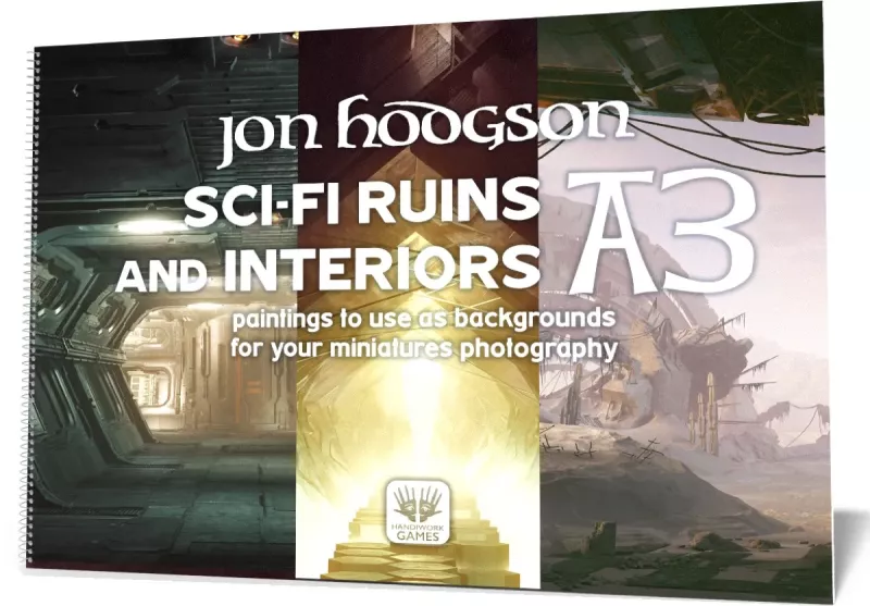 Jon Hodgson Backdrops: Sci-Fi Ruins and Interiors (A3)