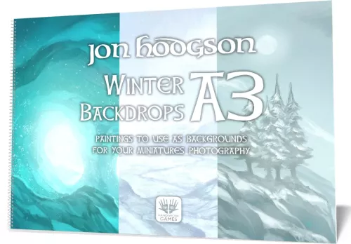 Jon Hodgson Backdrops: Winter (A3)