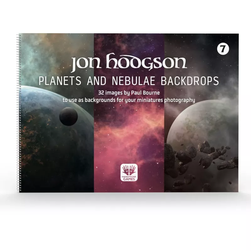 Jon Hodgson Backdrops: Planets and Nebulae (A4)
