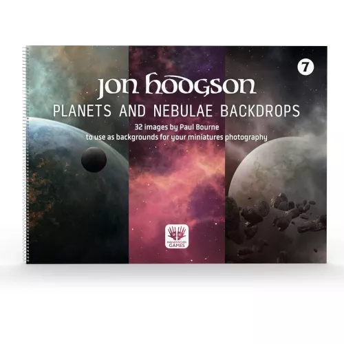 Jon Hodgson Backdrops: Planets and Nebulae (A4)
