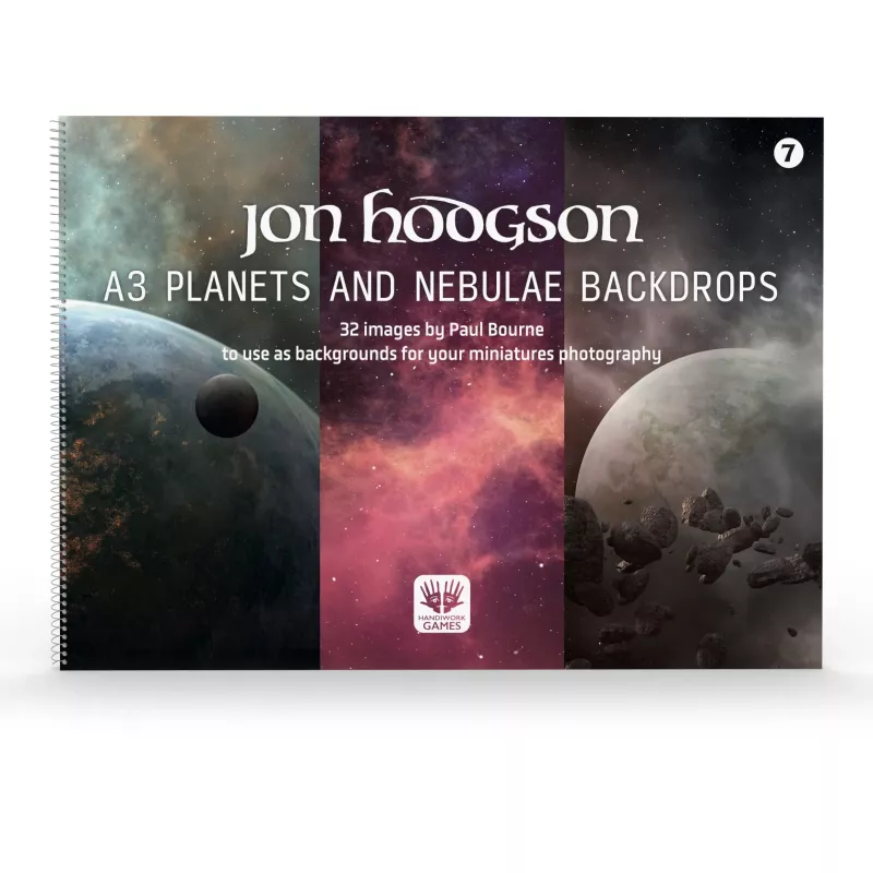 Jon Hodgson Backdrops: Planets and Nebulae (A3)