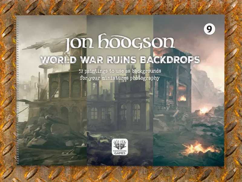 Jon Hodgson Backdrops: World War Ruins (A4)