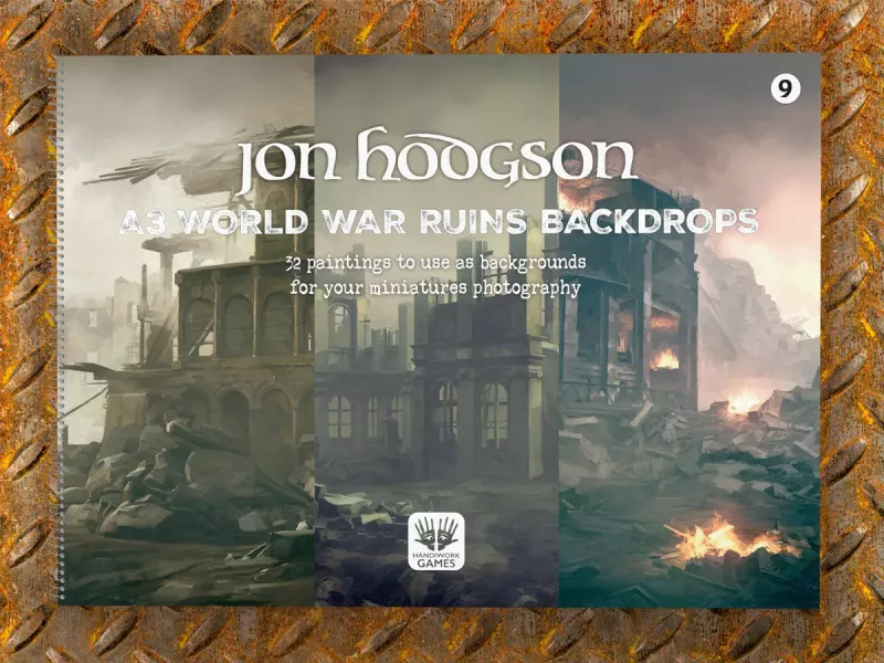 Jon Hodgson Backdrops: World War Ruins (A3)