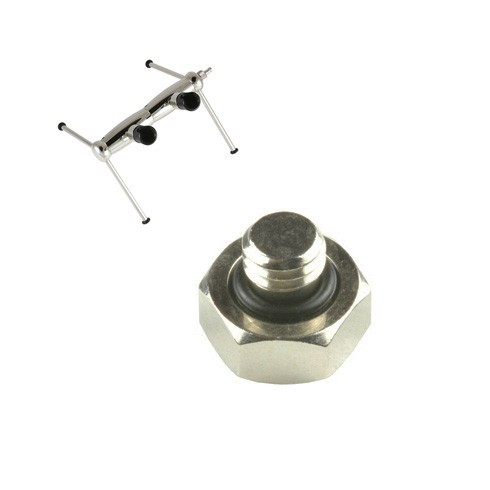 Closing screw M5 male thread, for 2 till 6 manifold (#104223)