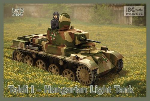 Toldi I Hungarian Light Tank 1/72