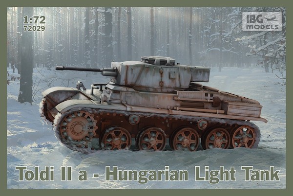 Toldi IIa Hungarian Light Tank 1/72