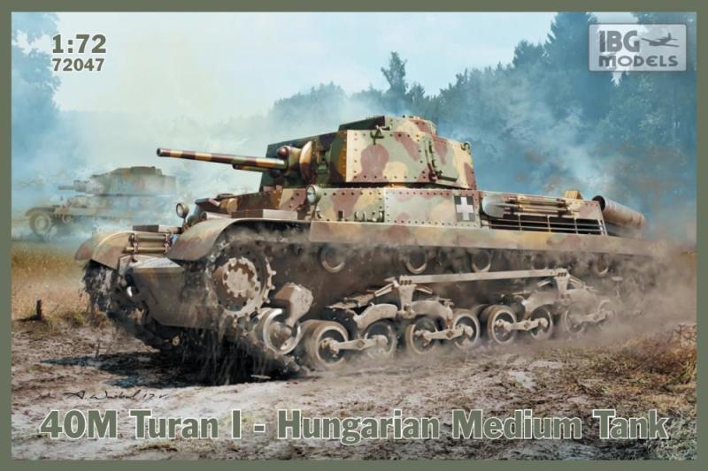 40M Turan I Hungarian Medium Tank 1/72