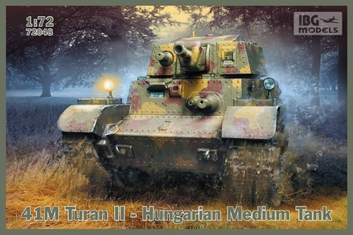41M Turan II Hungarian Medium Tank 1/72