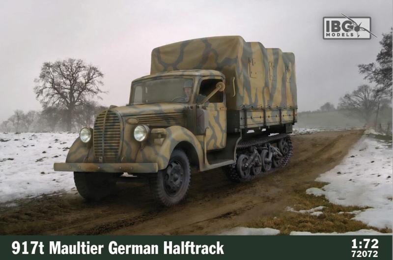 917t Maultier German Halftrack 1/72