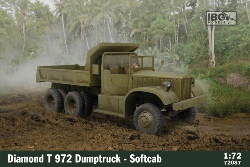 Diamond T 972 Dumptruck - Softcab 1/72