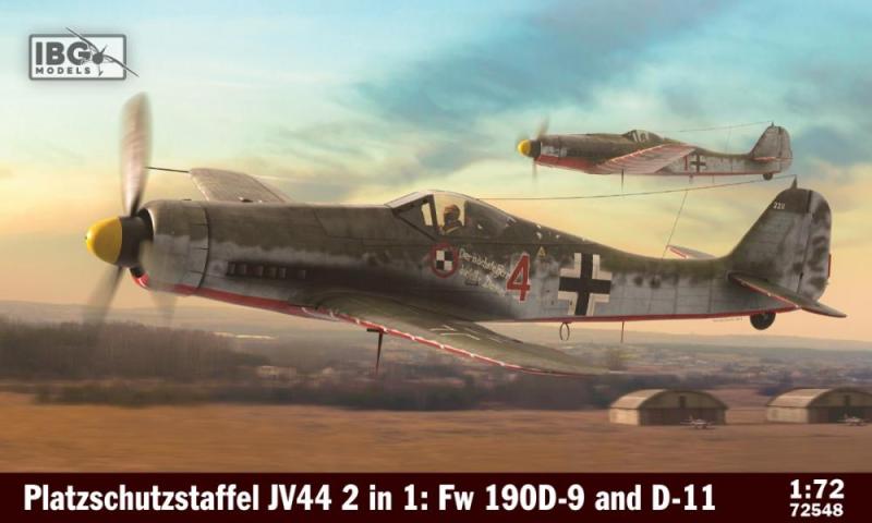 Platzschutzstaffel JV 44 Fw 190D-9 & Fw 190D-11 1/72