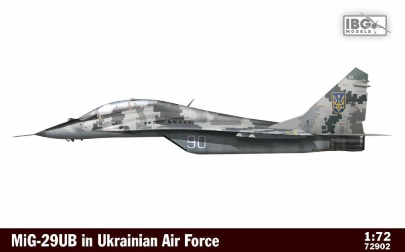 MiG-29UB in Ukrainian Air Force Limited Edition 1/72