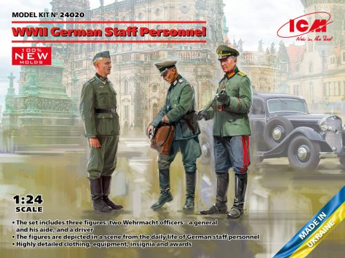 WWII German Staff Personnel 1/24