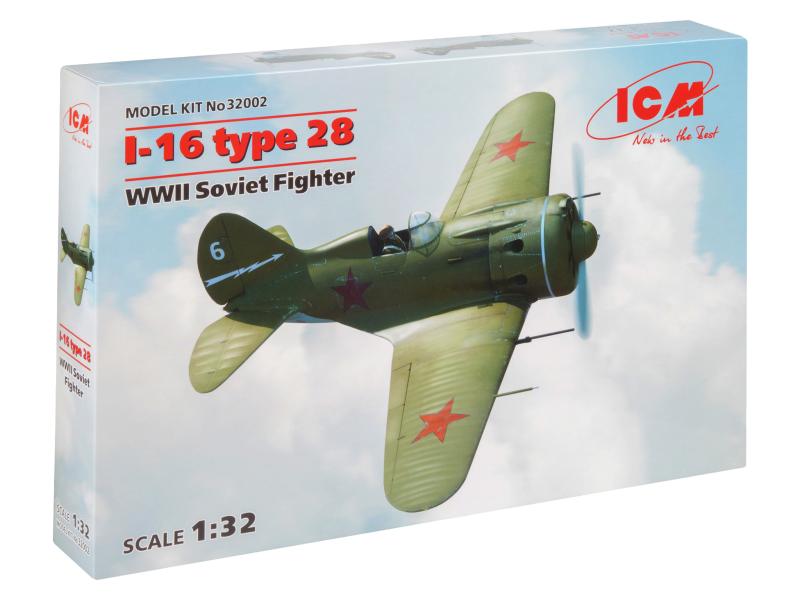 I-16 type 28 WWII Soviet Fighter 1/32