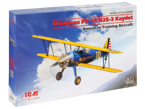 Stearman PT-17/N2S-3 Kaydet American Training Aircraft 1/32