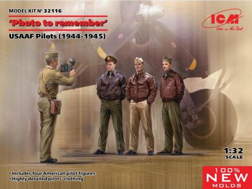 "Photo to remember" USAAF Pilots (1944-1945) 1/32