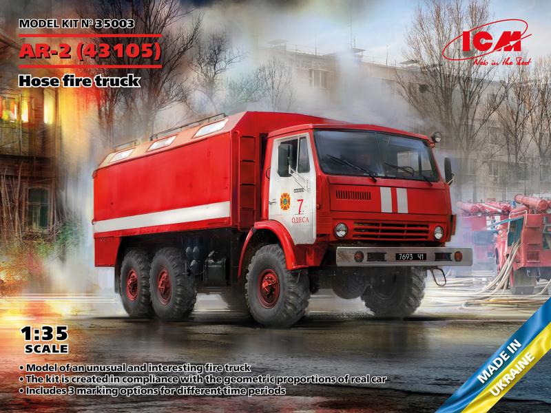 AR-2 (43105) Hose fire truck 1/35