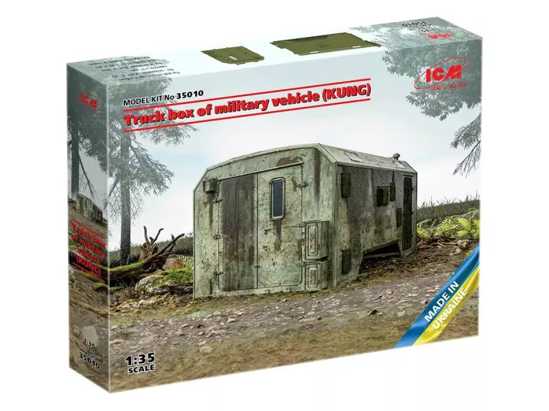 Truck Box of Military Vehicle (KUNG) 1/35