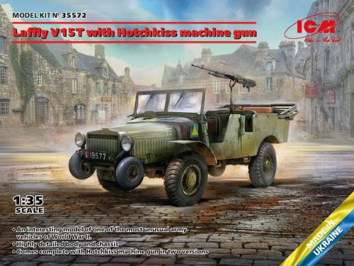 Laffly V15T w Hotchkiss Machine Gun 1/35