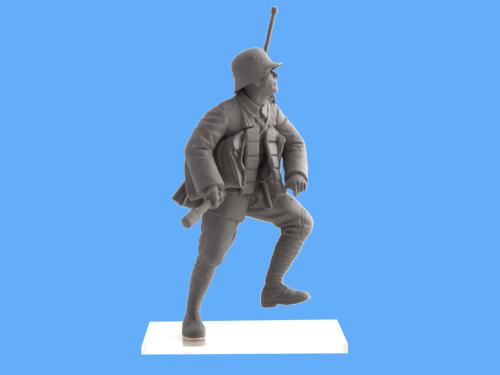 German Sturmtruppen (1918) 4 figures 1/35