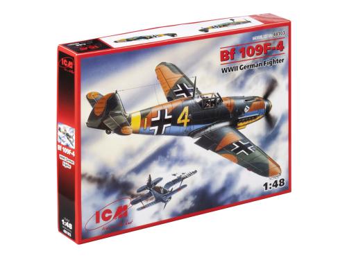 Messerschmitt Bf 109F-4 WWII German Fighter 1/48