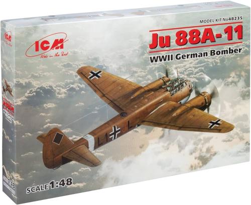 Ju 88A-11 WWII German Bomber 1/48