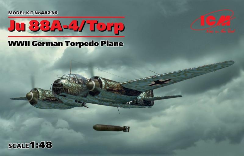 Ju 88A-4/Torp WWII German Torpedo Plane 1/48