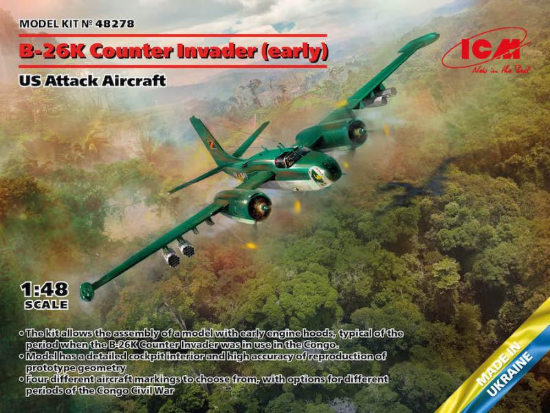 Douglas B-26K Counter Invader "Early" 1/48