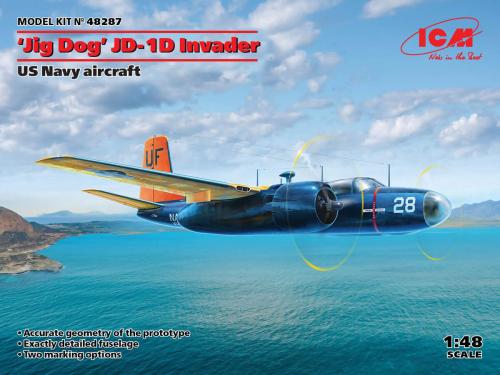 'Jig Dog' JD-1D Invader US Navy Aircraft 1/48