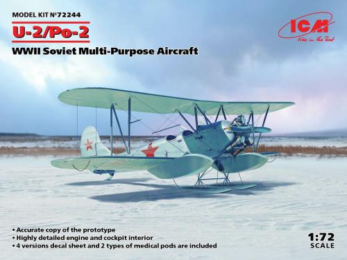 U-2/Po-2 WWII Soviet Multi-Purpose Aircraft 1/72