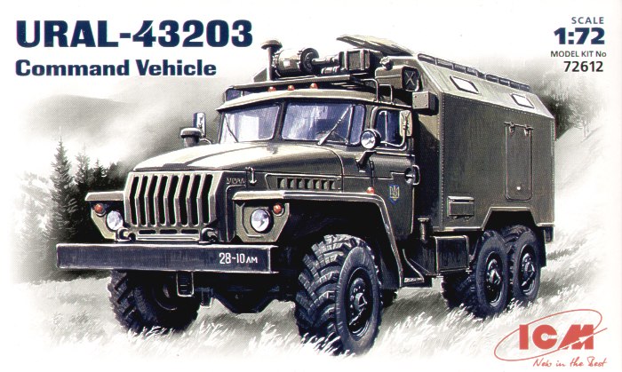 Ural 43203 Command Vehicle 1/72