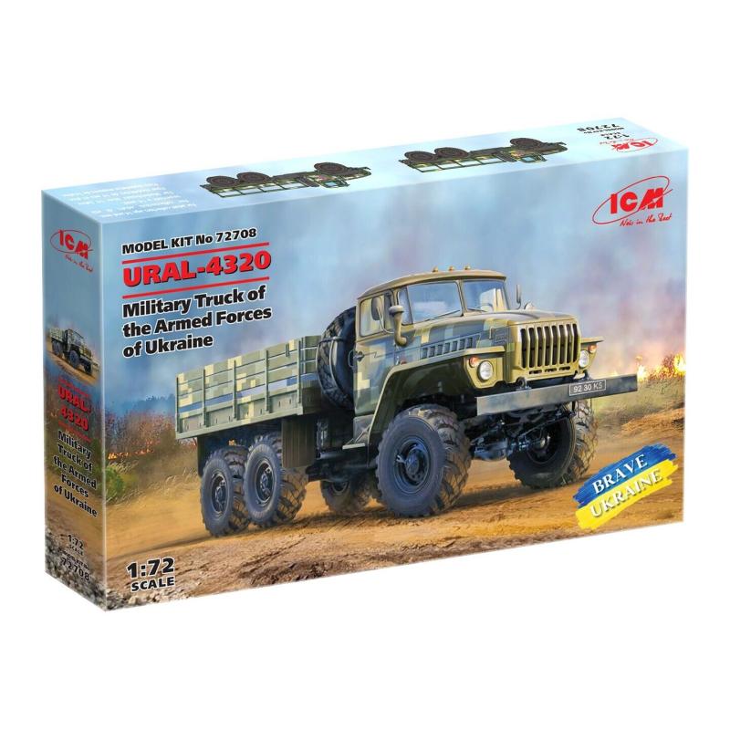 URAL-4320 Military Truck of the Armed Forces of Ukraine 1/72