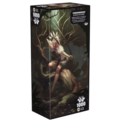 Puzzle Twist - Glow In The Dark: Forest Spirit - 1000 bitar