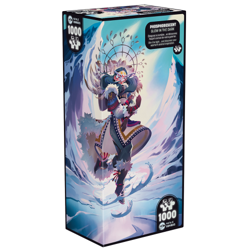 Puzzle Twist - Glow In The Dark: Ice Spirit - 1000 bitar