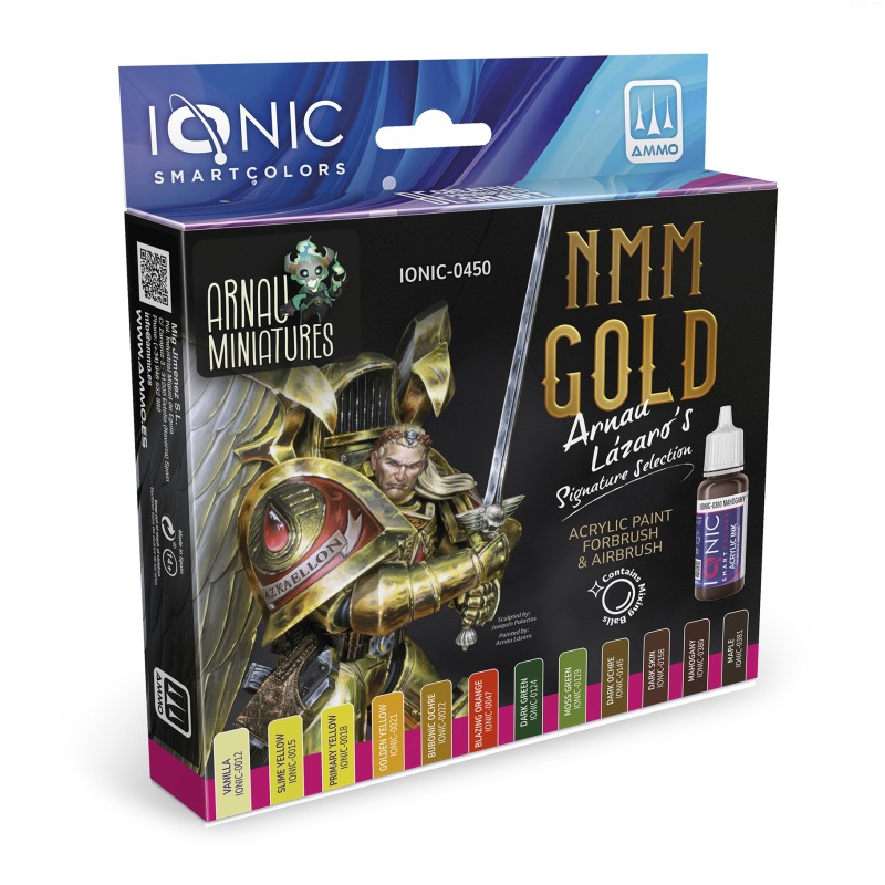 IONIC NMM Gold Arnau Lazaro Set (10x20 ml + 2x17ml)