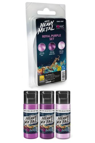 IONIC Real Heavy Metal: Royal Purple Set (3x20 ml)