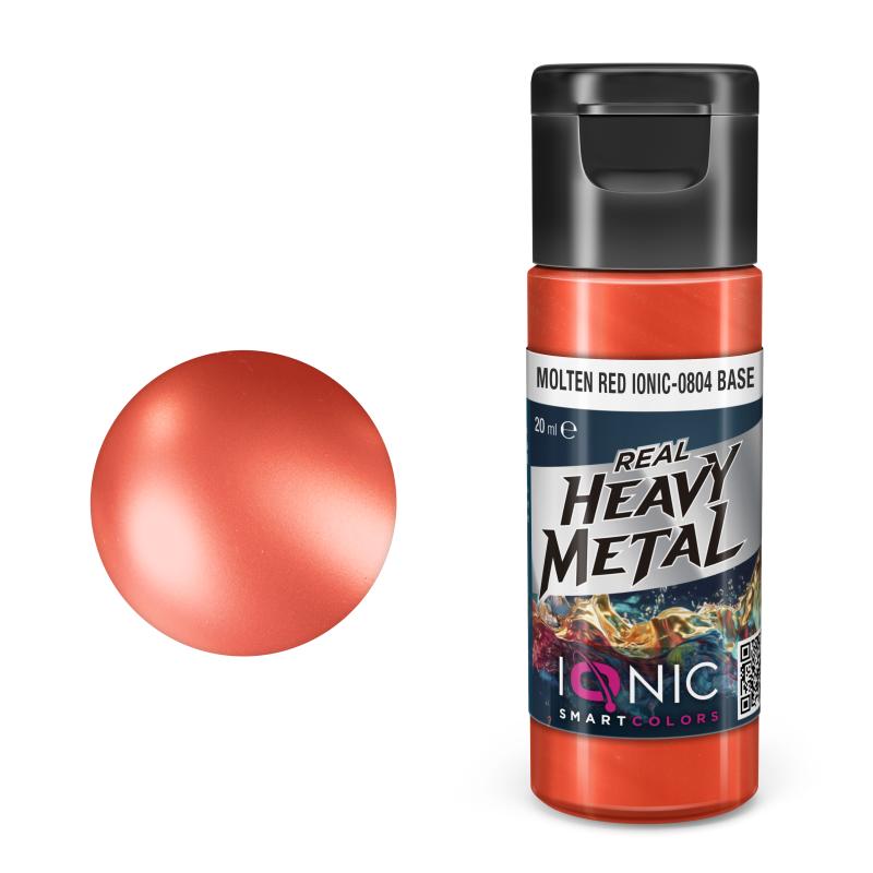 IONIC Real Heavy Metal: Molten Red Base (20ml)