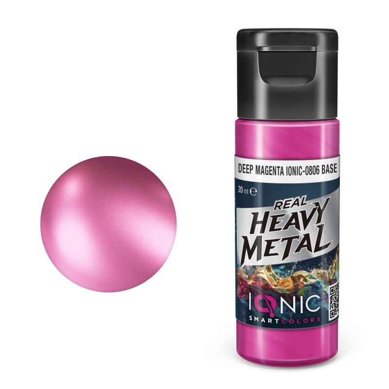 IONIC Real Heavy Metal: Deep Magenta Base (20ml)
