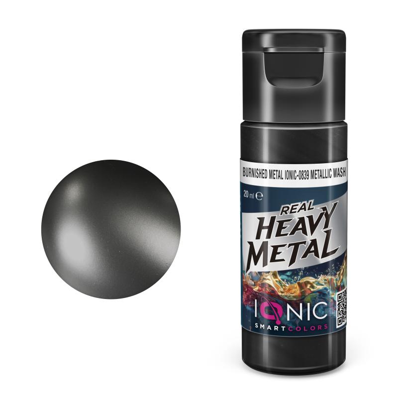 IONIC Real Heavy Metal: Burnished Metal Metallic Wash (20ml)