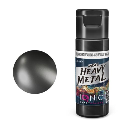 IONIC Real Heavy Metal: Burnished Metal Metallic Wash (20ml)