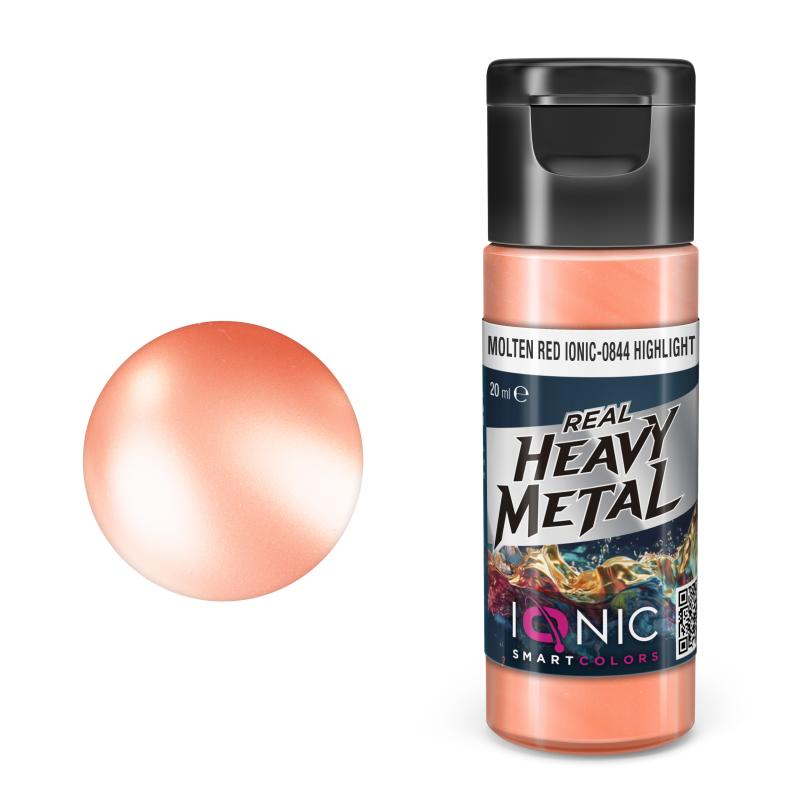 IONIC Real Heavy Metal: Molten Red Highlight (20ml)