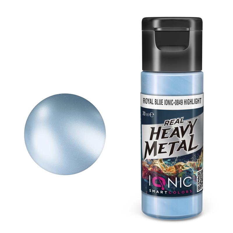 IONIC Real Heavy Metal: Royal Blue Highlight (20ml)