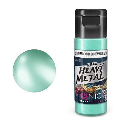 IONIC Real Heavy Metal: Shimmering Green Highlight (20ml)