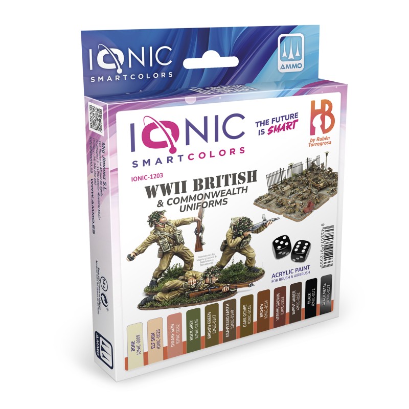 IONIC WWII British & Commonwealth Uniforms Set (12x20 ml)