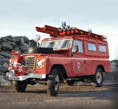 Land Rover Fire Truck 1/24