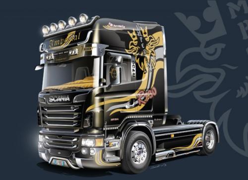 Scania R730 V8 Topline Imperial 1/24