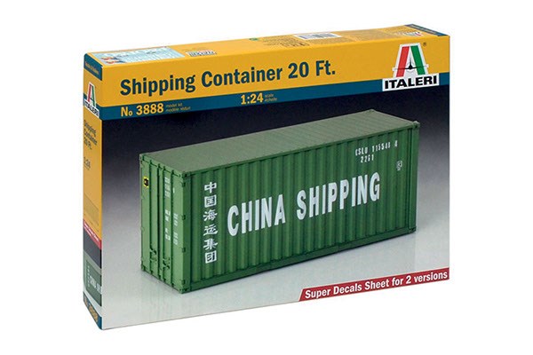 Shipping Container 20 Ft. 1/24