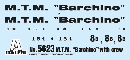 M.T.M. Barchino with crew 1/35