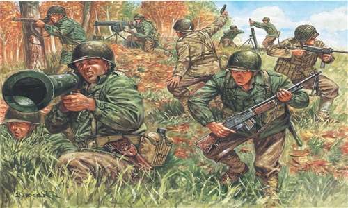 American Infantry 1/72
