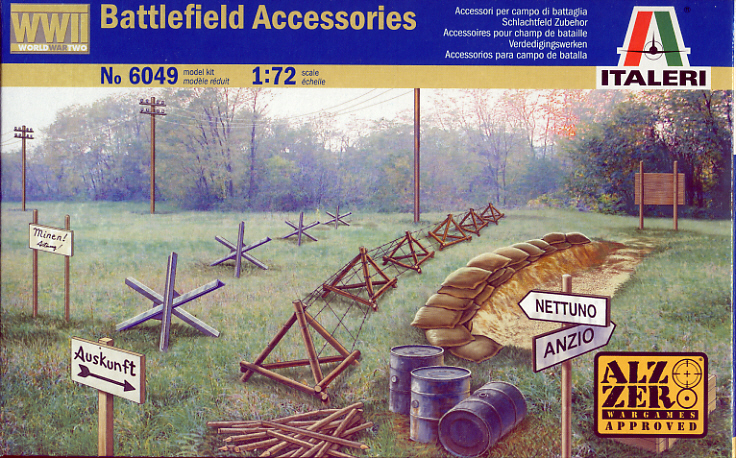 Battlefield Accessories (WWII) 1/72